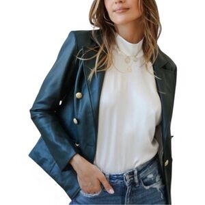 Central Park West Vegan Blazer